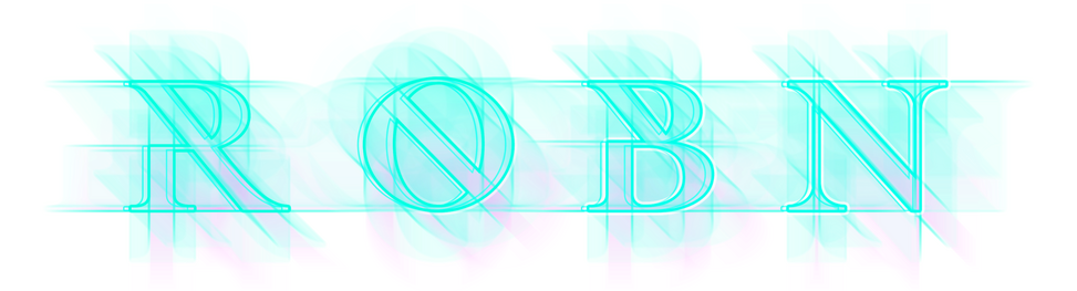 LOGO Robin Johnson, IAMROBN, Rob Vegas